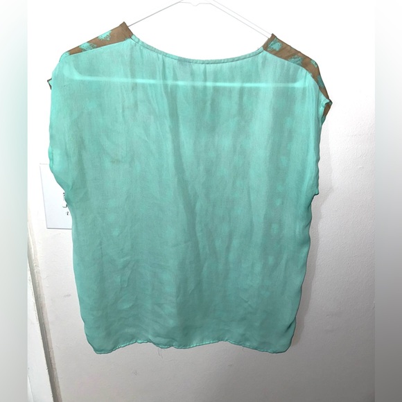 H&M Teal and Gray Hello Kitty Sleeveless Top small - Picture 4 of 8